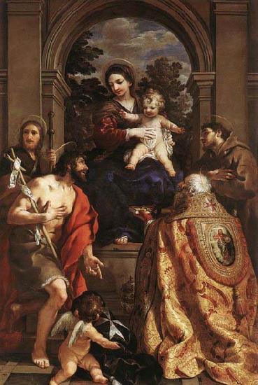 Pietro da Cortona Madonna and Saints